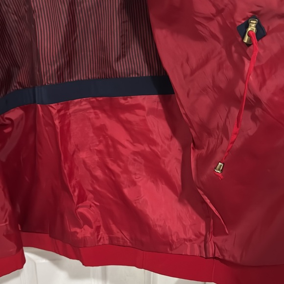 Vintage Braetan Women’s Red Lightweight Lined Layering Jacket M - Picture 7 of 8